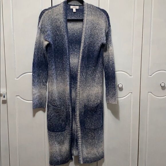 Sun & Shadow Blue Cardigan size Small - Picture 1 of 9